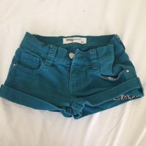 Blue shorts