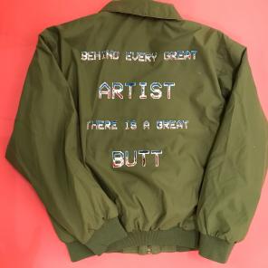 INSPIRING BUTTS AND ART BOMBER