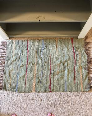 Country Primitive Rag Rug