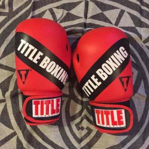 Title boxing gloves