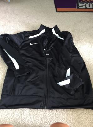 Boys Black Nike Retro Jacket