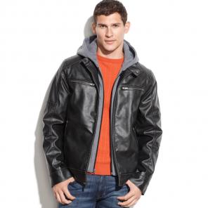 Authentic Guess Leather Jacket