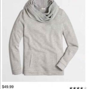 J.Crew cowl neck