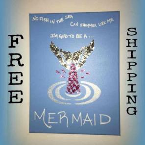 Mermaid 9x12 Painting