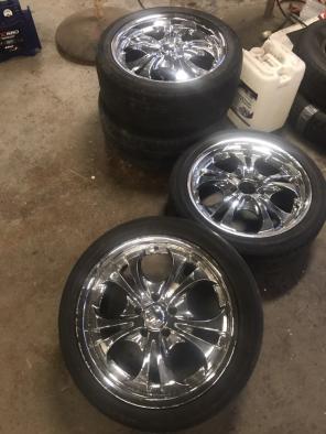 18" Chrome Chevy Rims
