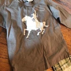 Hannah Kate boys bundle 2 shirts 1 pant