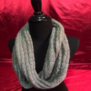 D&Y Infinity scarf in grey