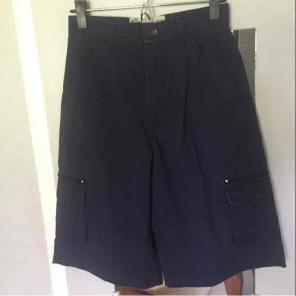 Lightweight Navy Cargo Short, 26" waist
