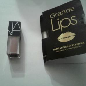 Nars lipstick and grande lips trial size