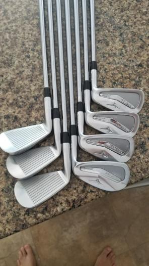 Mizuno mp 25 iron set project x pxi 6.5