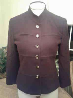 Kasper maroon Blaser and purse