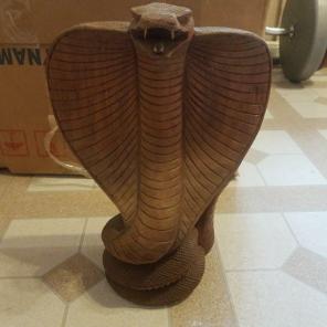Corba wood sculpture