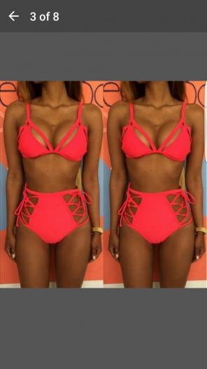 High waist swimsuit