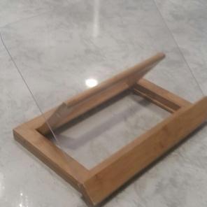Bamboo Book/Paper Stand Folds Flat