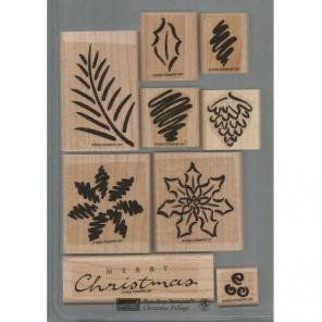Stampin Up Christmas Foliage Stamp Set