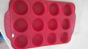 Silicon muffin holder