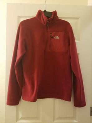 Men's North Face pullover fleece