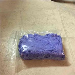 200-Tender Touch Blue Nitrile Gloves