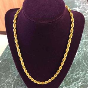 New 18K gold plated necklace