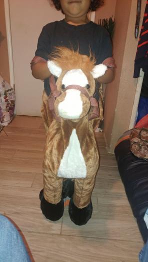 Horse plush ride on costume 3T-4T