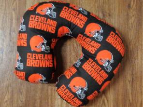 Cleveland Browns Neck Pillow