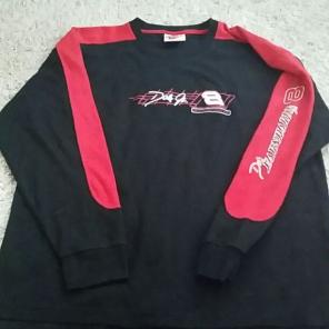 Dale Earn hart black and red long sleeve