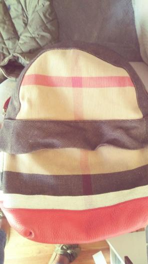 Burberry back pack