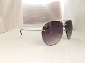 Oversized Rimless Aviators Sunglasses