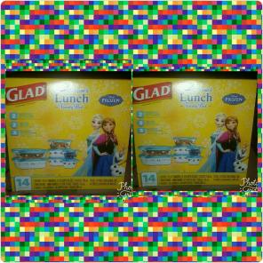2-GLAD DISNEY FROZEN 14pc CONTAINERS