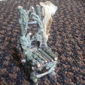 Fairy garden chair handmade