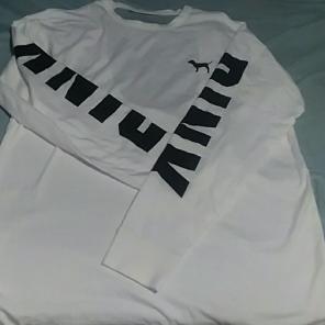 Long sleeved white shirt
