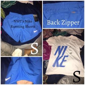 2 Pc Nike Running Shorts+ Tee