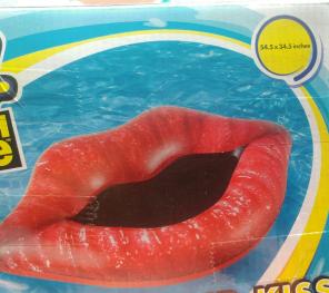 Lips Pool Float