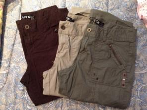 3 Pair Of capris
