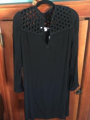 Diane Von Furstenberg Black Dress