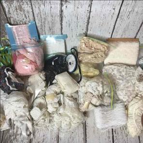 Huge Vintage Lace Trim Ribbon Lot Bundle