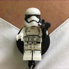 Star Wars Storm Trooper ID Badge Nurse