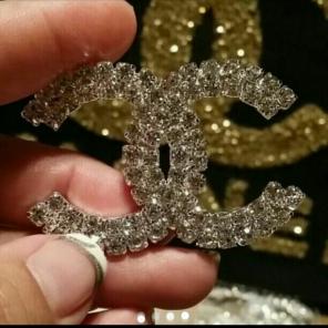 C C RHINESTONE EMBELLISHMENT