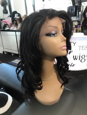 Alopecia Wig Full Cap Long Curly Lace