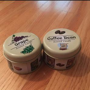 Grape and Coffee Bean Candle