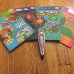 Leap Frog Tag books with pen