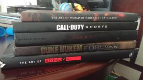 5 Video Game Strategy Guides/Art books