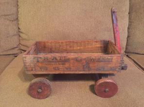 Vintage Trail-O--Wag Toy Wagon