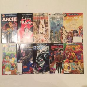 2016 Free Comic Book Day - 10 Comics