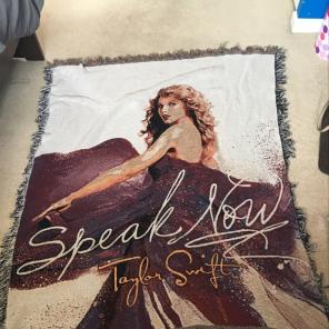 Taylor Swift Speak Now Blanket