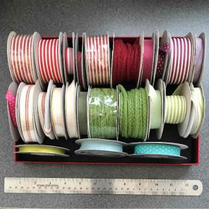 Stampin Up ribbon and felt