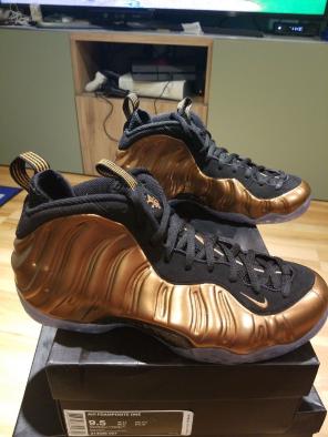 Nike Air Foamposite One Copper size 9.5