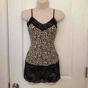 WHBM animal print cami sz SMALL