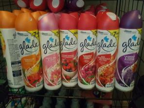 8 Glade Air Fresheners 8oz Each