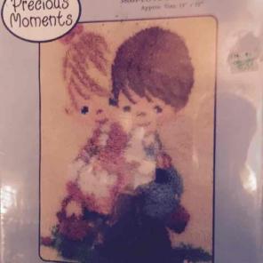 Latch Hook Rug Kit Precious Moments